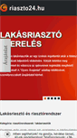 Mobile Screenshot of lakasriaszto.riaszto24.hu